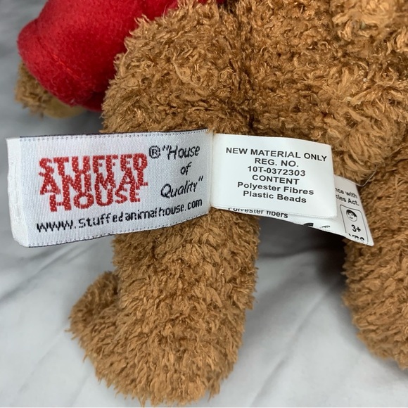 Toronto Canada Teddy Bear Red Hoodie 10" Plush Stuffed Animal House ‘Brambles’ - Picture 8 of 11